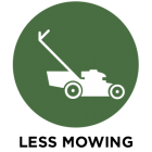 Less Mowing
